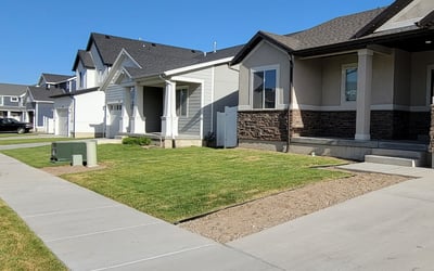 Photo of Samuel G.'s yard after getting landscaping in Pleasant Grove, UT