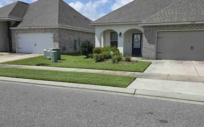 Photo of Misha M.'s yard after getting lawn care in Plaquemine, LA
