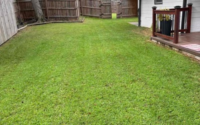 Photo of Aaron C.'s yard after getting lawn care in Norcross, GA