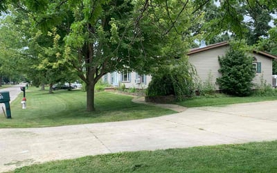 Photo of Cheryl M.'s yard after getting lawn care in Monroe, MI