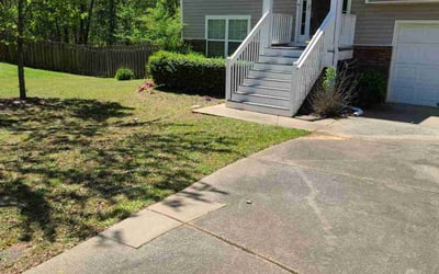 Photo of Allyson M.'s yard after getting lawn care in Rockwall, TX