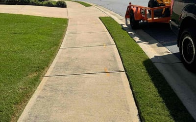 Photo of Anthony R.'s yard after getting lawn care in Tonawanda, NY