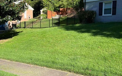 Photo of Justin W.'s yard after getting lawn care in Gainesville, VA