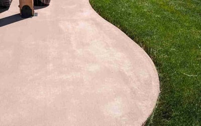 Photo of Natasha S.'s yard after getting lawn care in Burton, MI