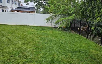 Photo of James M.'s yard after getting lawn care in Bangor, PA