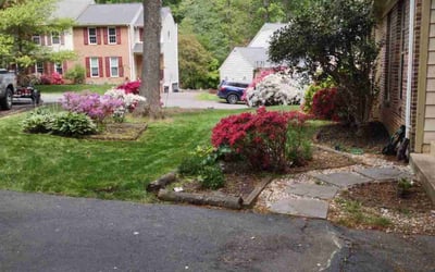 Photo of George S.'s yard after getting lawn care in Burke, VA