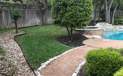 Photo of Kristofer M.'s yard after getting lawn care in Duxbury, MA
