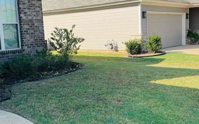Photo of Juan C.'s yard after getting lawn care in Prattville, AL