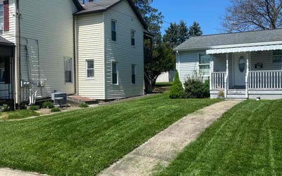 Photo of Katrina D.'s yard after getting lawn care in Slippery Rock, PA