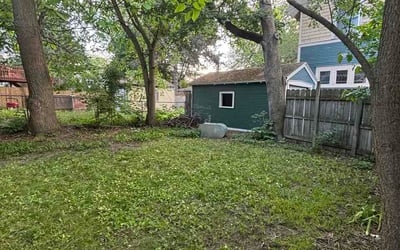 Photo of Weichao C.'s yard after getting lawn care in Worthington, OH