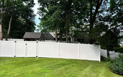 Photo of Ken L.'s yard after getting lawn care in Old Saybrook, CT
