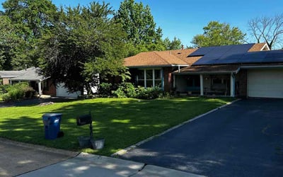 Photo of Christopher B.'s yard after getting lawn care in Grovetown, GA