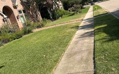 Photo of Laquista P.'s yard after getting lawn care in Severn, MD