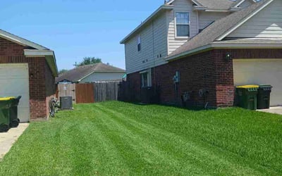 Photo of Dorothy R.'s yard after getting lawn care in Maryland Heights, MO