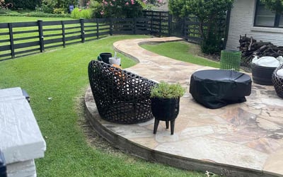 Photo of Joseph B.'s yard after getting lawn care in Birmingham, AL