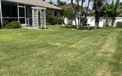 Photo of Greg M.'s yard after getting lawn care in Fort Myers Beach, FL