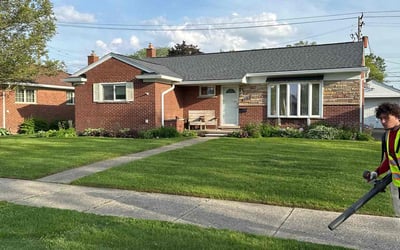 Photo of Christina C.'s yard after getting lawn care in Spotsylvania, VA