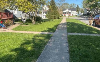 Photo of Gary B.'s yard after getting lawn care in Manchester, NH