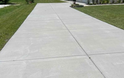 Photo of Tyler B.'s yard after getting lawn care in Brooksville, FL