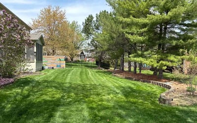 Photo of Cynthia K.'s yard after getting lawn care in Carmel, NY