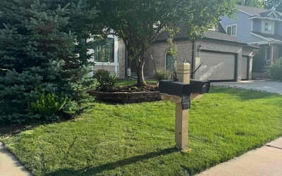 Photo of Jessica Z.'s yard after getting lawn care in Louisville, CO