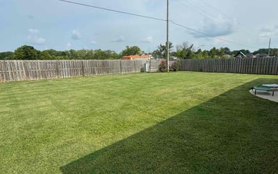 Photo of Michael H.'s yard after getting lawn care in Springdale, AR