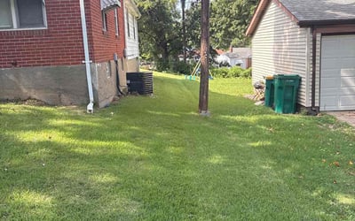 Photo of John M.'s yard after getting lawn care in Branford, CT