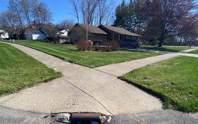 Photo of Bethany V.'s yard after getting lawn care in Cedar Springs, MI