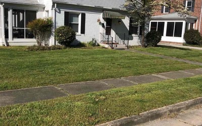 Photo of Hannah H.'s yard after getting lawn care in Petersburg, VA