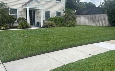 Photo of Kelly T.'s yard after getting lawn care in Orlando, FL