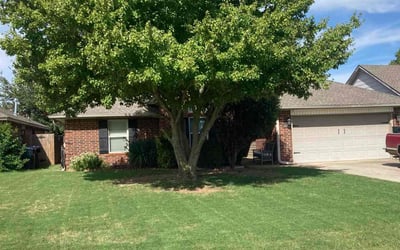 Photo of Rachel K.'s yard after getting lawn care in Oklahoma City, OK