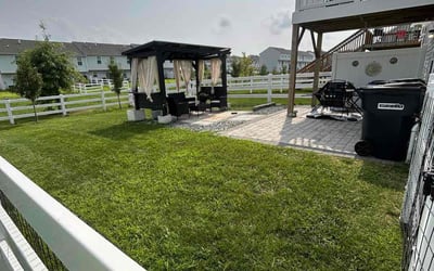 Photo of Isabel Z.'s yard after getting lawn care in Hamburg, NY