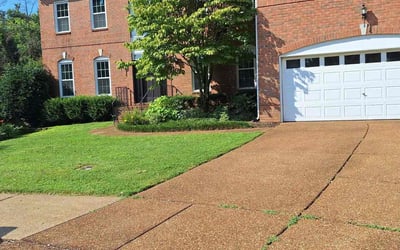 Photo of Christine M.'s yard after getting lawn care in Rochester, MI