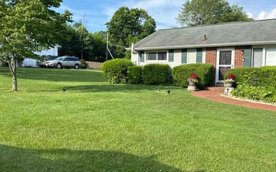 Photo of Kristen S.'s yard after getting lawn care in West Chester, PA