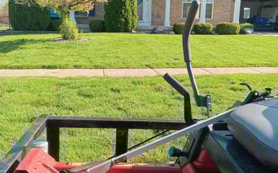 Photo of Deedren O.'s yard after getting lawn care in Chatham, NJ