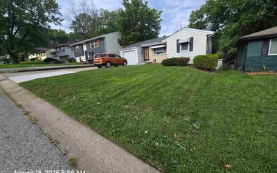 Photo of Samantha S.'s yard after getting lawn care in Spring Hill, TN