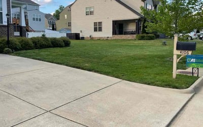 Photo of Roger C.'s yard after getting lawn care in Chester, VA