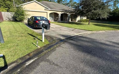 Photo of Angela L.'s yard after getting lawn care in Niceville, FL