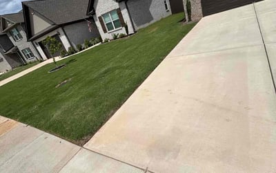 Photo of Jean C.'s yard after getting lawn care in Hazel Green, AL