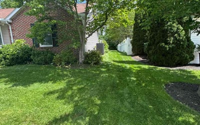 Photo of Amanda L.'s yard after getting lawn care in Hershey, PA