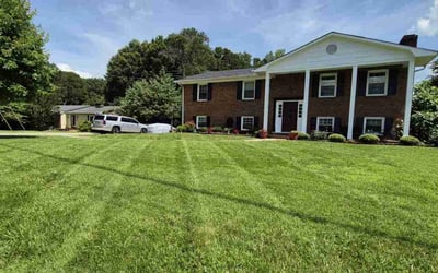 Photo of Paola S.'s yard after getting lawn care in South Bend, IN