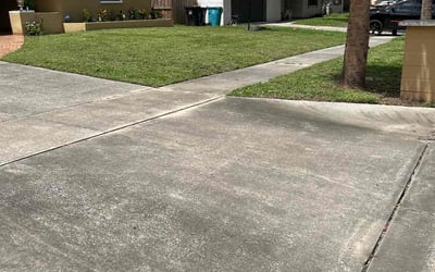Photo of Brett F.'s yard after getting lawn care in Ocoee, FL