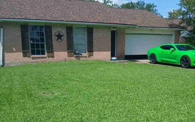 Photo of Aliye L.'s yard after getting lawn care in Virginia Beach, VA