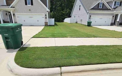 Photo of Vicki T.'s yard after getting lawn care in Sylvania, OH
