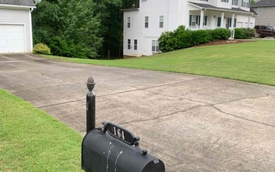 Photo of Victor C.'s yard after getting lawn care in Anderson, SC