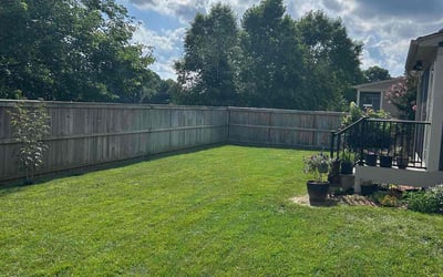 Photo of Abhishek R.'s yard after getting lawn care in Redding, CA