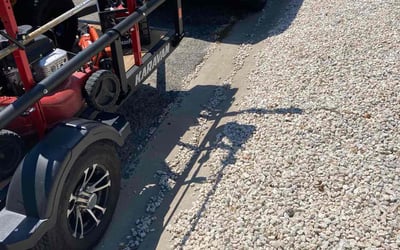 Photo of Terry K.'s yard after getting lawn care in Bath, ME