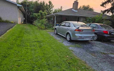 Photo of Aaron B.'s yard after getting lawn care in Laurel, MD