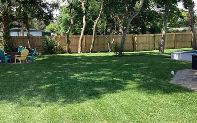 Photo of Charlee L.'s yard after getting lawn care in Nashville, TN