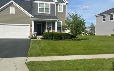 Photo of Randal G.'s yard after getting lawn care in Pickerington, OH
